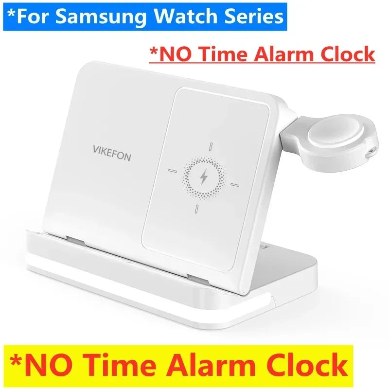 6-in-1 Fast Wireless Charger for iPhone, Watch & AirPods – Charging Stand