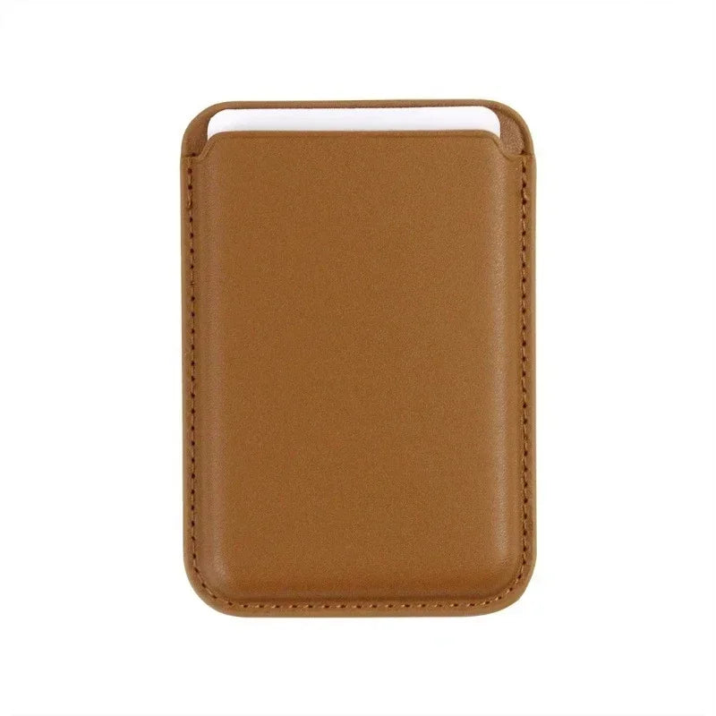 Luxury Magnetic Leather Wallet Case with Card Holder – Compatible with iPhone 11–15 & S23