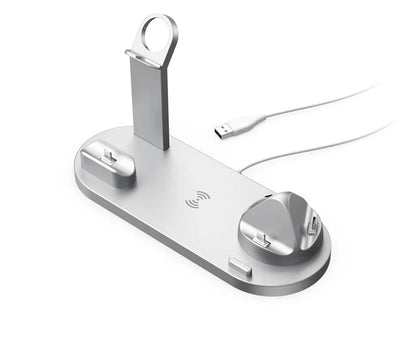 30W 7-in-1 Wireless Charging Stand for iPhone, Apple Watch, AirPods Pro