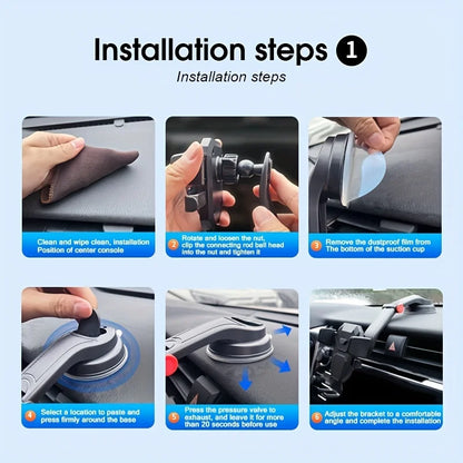 Universal Gravity Car Phone Holder for iPhone, Samsung, Xiaomi