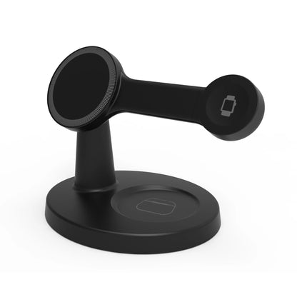 "3-in-1 Magnetic Wireless Charger for Magsafe iPhone, Apple Watch & AirPods – Fast Charging Station