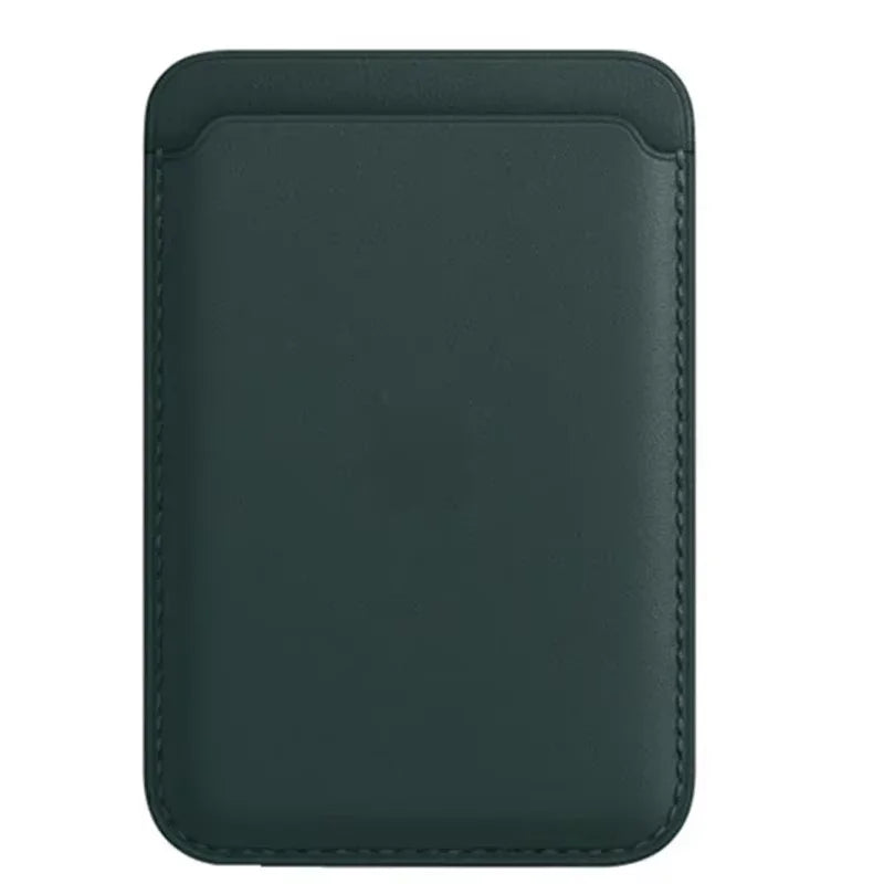 Luxury Magnetic Leather Wallet Case with Card Holder – Compatible with iPhone 11–15 & S23