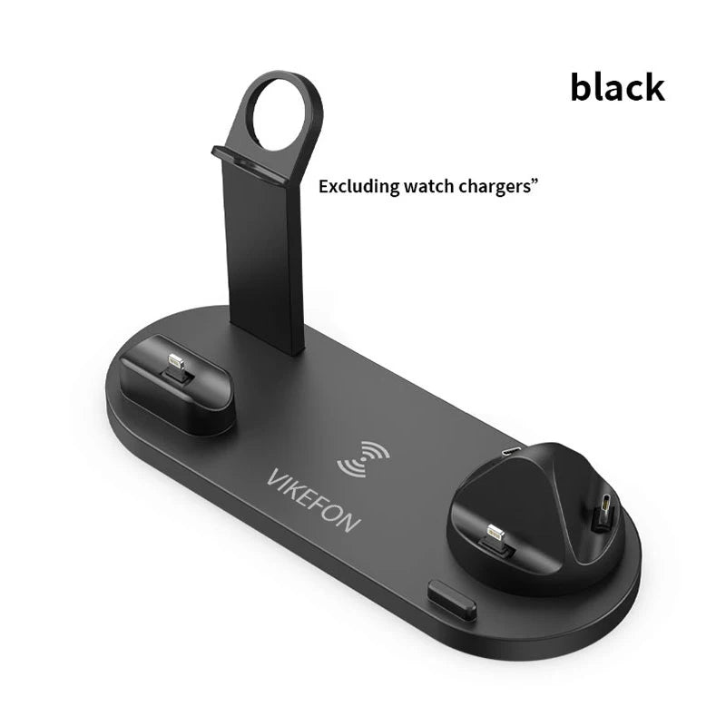 30W 7-in-1 Wireless Charging Stand for iPhone, Apple Watch, AirPods Pro