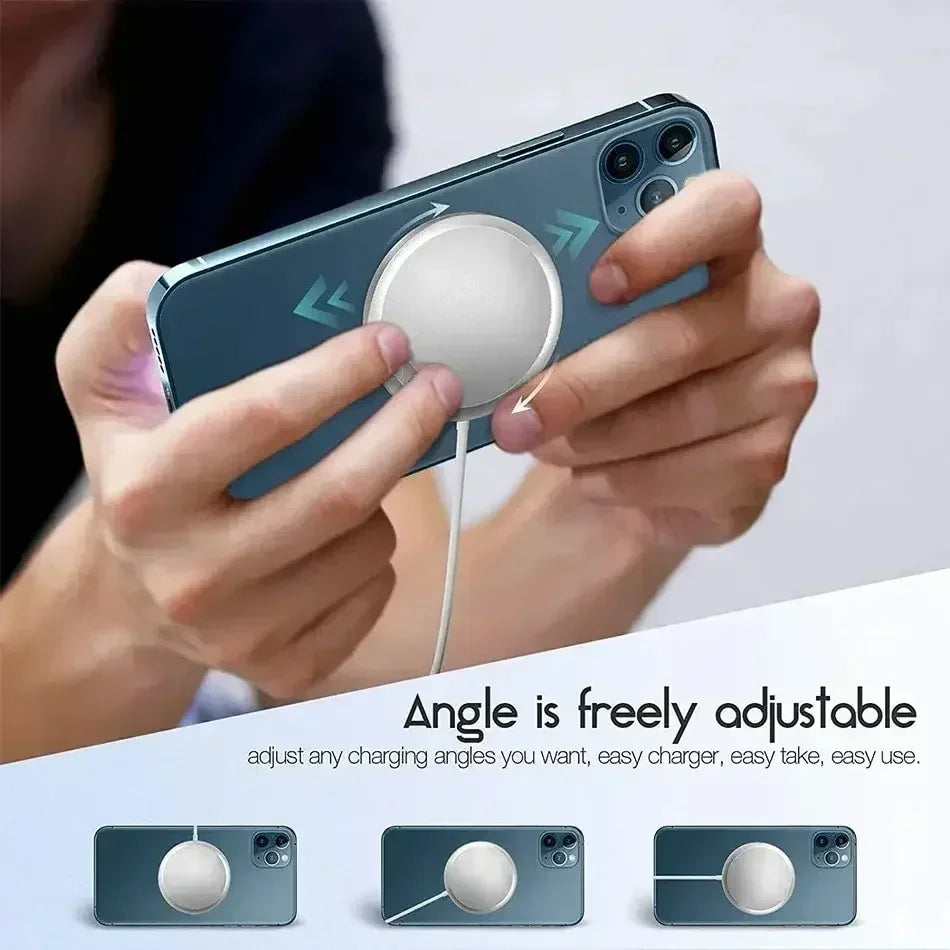 Fast Magnetic Wireless Charger for iPhone & AirPods