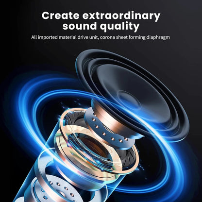 NEW 9D Wireless Bluetooth Over-Ear Headphones – Surround Sound with Mic & TF/AUX Support