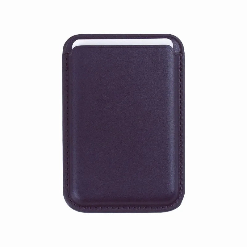 Luxury Magnetic Leather Wallet Case with Card Holder – Compatible with iPhone 11–15 & S23