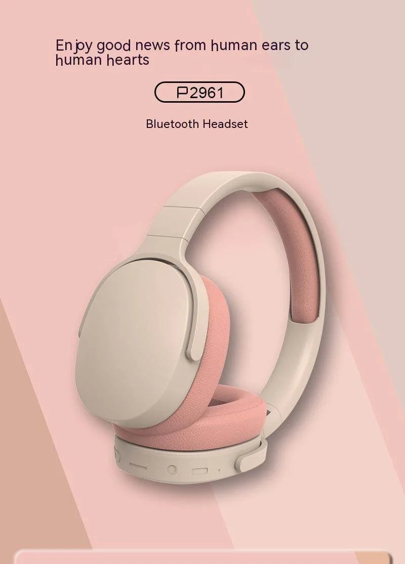 NEW 9D Wireless Bluetooth Over-Ear Headphones – Surround Sound with Mic & TF/AUX Support