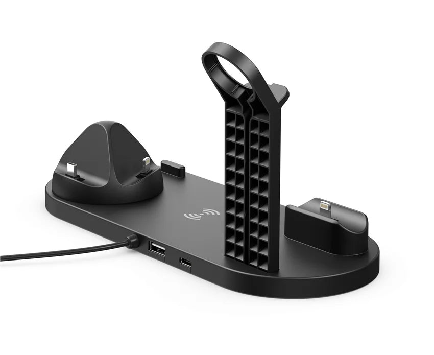 30W 7-in-1 Wireless Charging Stand for iPhone, Apple Watch, AirPods Pro