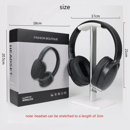 NEW 9D Wireless Bluetooth Over-Ear Headphones – Surround Sound with Mic & TF/AUX Support