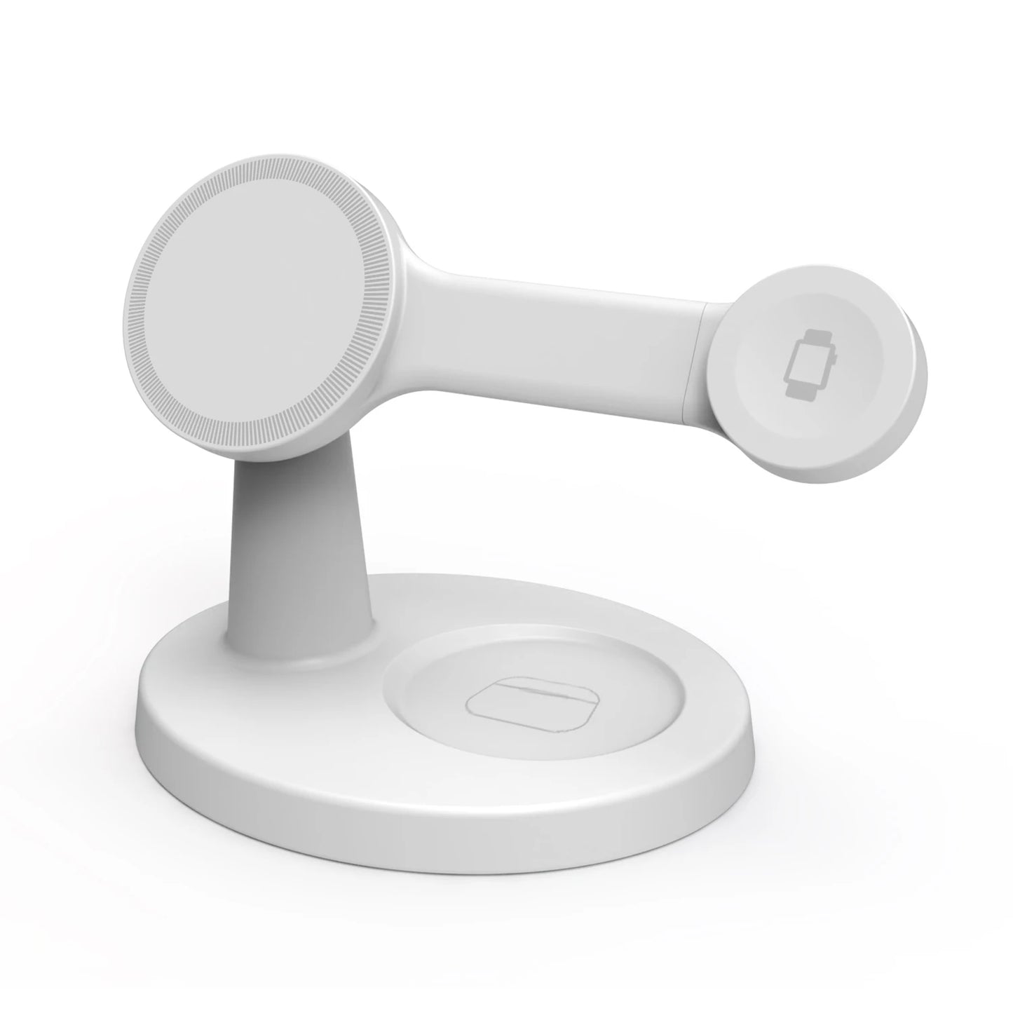 "3-in-1 Magnetic Wireless Charger for Magsafe iPhone, Apple Watch & AirPods – Fast Charging Station