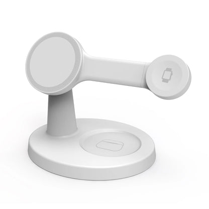 "3-in-1 Magnetic Wireless Charger for Magsafe iPhone, Apple Watch & AirPods – Fast Charging Station