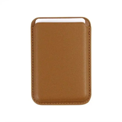 Luxury Magnetic Leather Wallet Case with Card Holder – Compatible with iPhone 11–15 & S23
